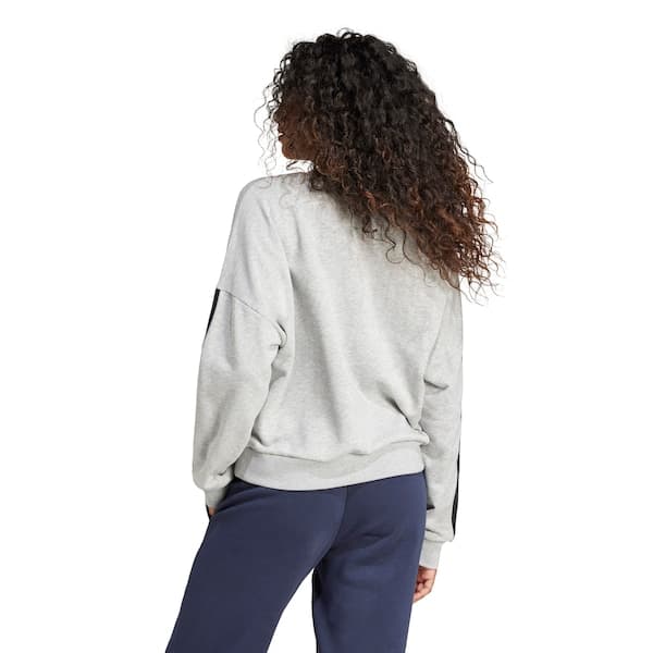 Blusa de Moletom Feminina adidas Essentials 3 Listras