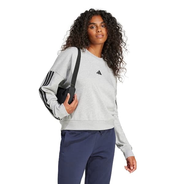 Blusa de Moletom Feminina adidas Essentials 3 Listras