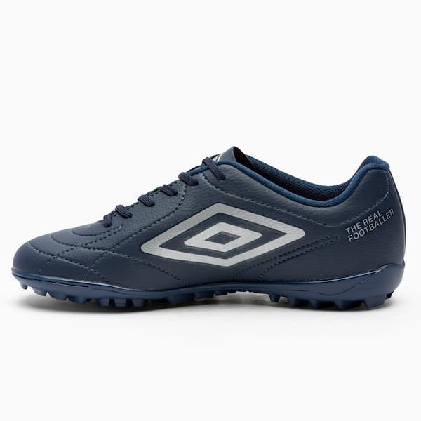 Chuteira Society Adulto Umbro Class Footballer azul e branco