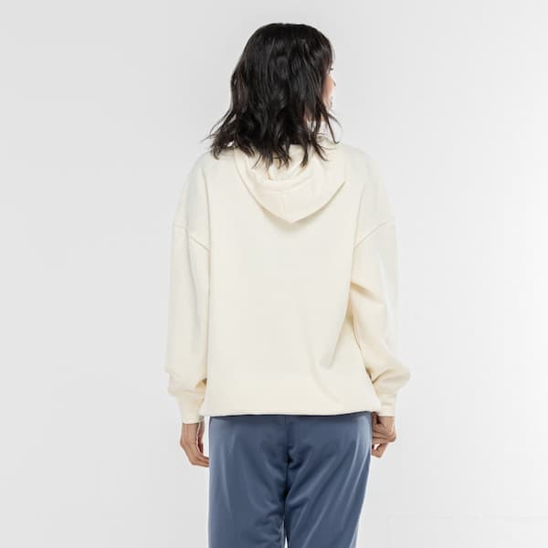 Blusa de Moletom Mizuno com Capuz -Feminino