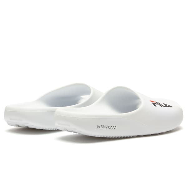 Sapatilhas Fila Drifter para mulheres, modelo branco com logotipo e texto Ultra Foam.