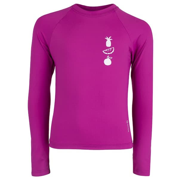 Conjunto Infantil Oxer Camiseta Manga Longa + Sunga com Proteção UV Menina