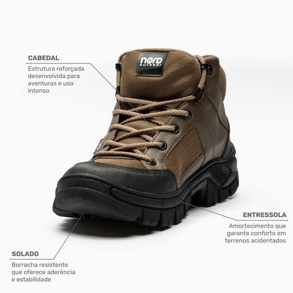 Bota Masculina Nord Adventure