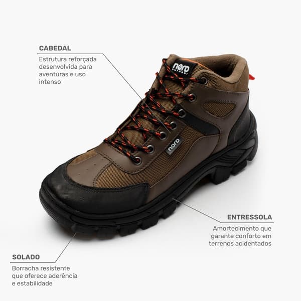 Bota Masculina Nord Adventure
