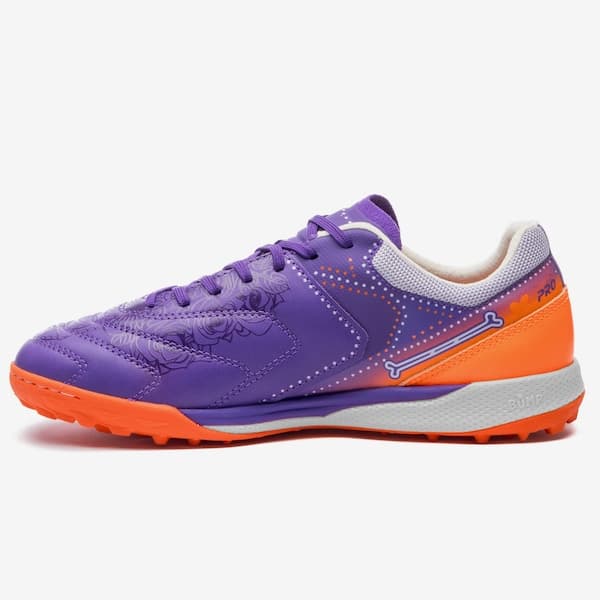 Chuteira Umbro Adamant Master Class DLM Dia de los Muertos roxa e laranja
