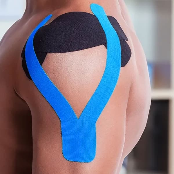 Bandagem Elástica Adesiva KinesioSport Pré-Cortada Ombro