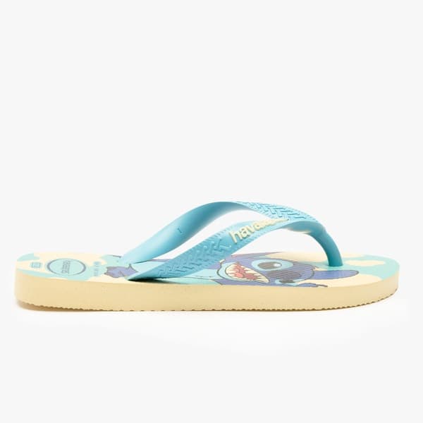 Chinelo Havaianas Top Disney Clássicos Unissex com estampa de Stitch