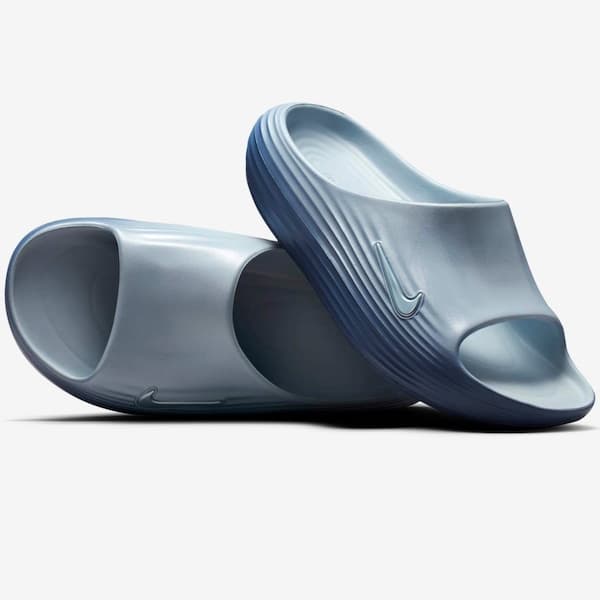 Chinelo slide cinza Nike ReactX Rejuven8 adulto