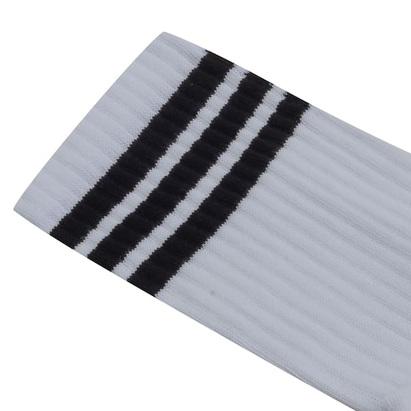 Kit de Meia adidas Sportswear Três Listras Essentials Crew com 3 Pares