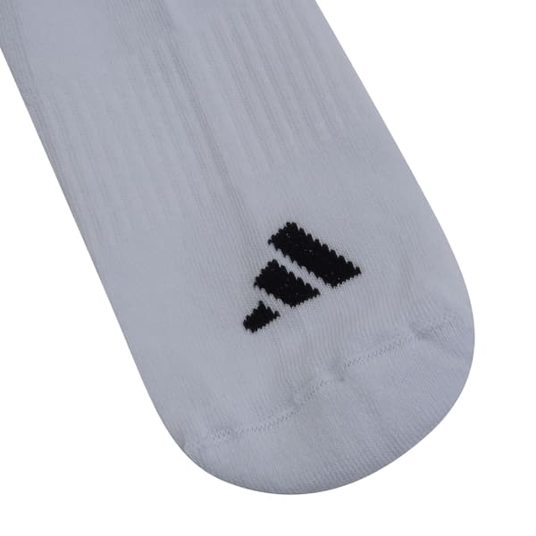 Kit de Meia adidas Sportswear Três Listras Essentials Crew com 3 Pares