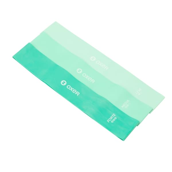 Kit Faixas Elásticas Oxer 3 Unidades