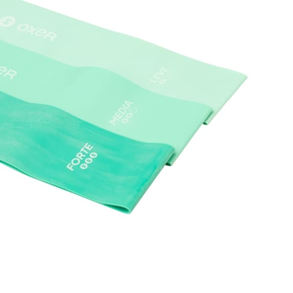 Kit Faixas Elásticas Oxer 3 Unidades