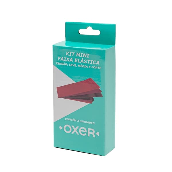 Kit Faixas Elásticas Oxer 3 Unidades