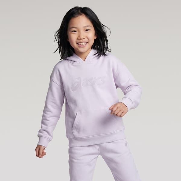 Blusão Moletom ASICS Canguru Infantil