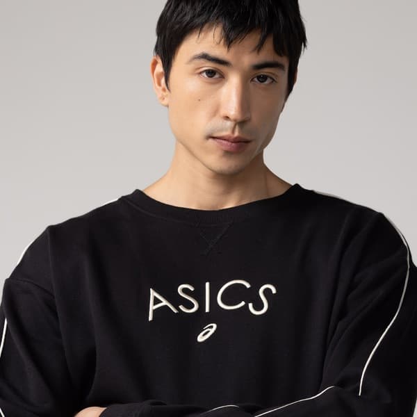 BLUSAO ASICS MOLETOM RETRO