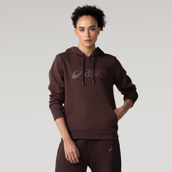 Blusão Moletom ASICS Canguru Com Fleece Feminino