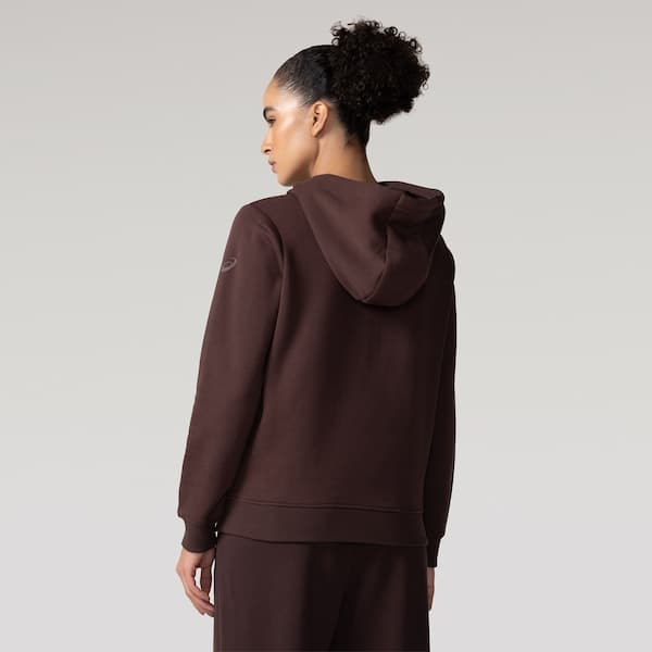 Blusão Moletom ASICS Canguru Com Fleece Feminino