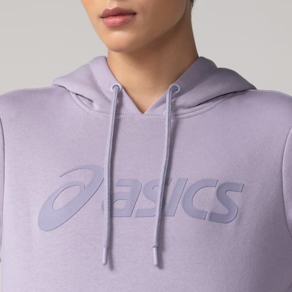 Blusão Moletom ASICS Canguru Com Fleece Feminino