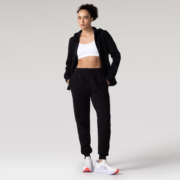 Jaqueta Moletom ASICS Canguru Com Fleece Feminino