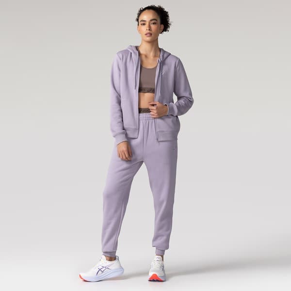Jaqueta Moletom ASICS Canguru Com Fleece Feminino