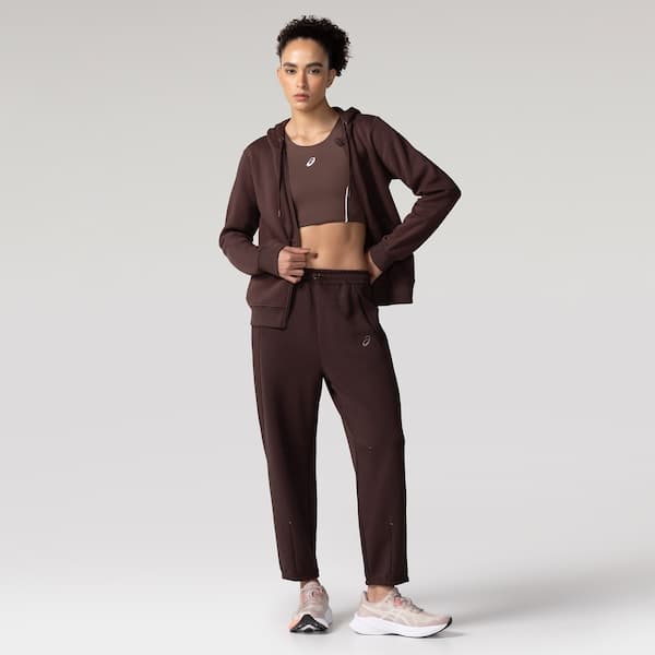Jaqueta Moletom ASICS Canguru Com Fleece Feminino
