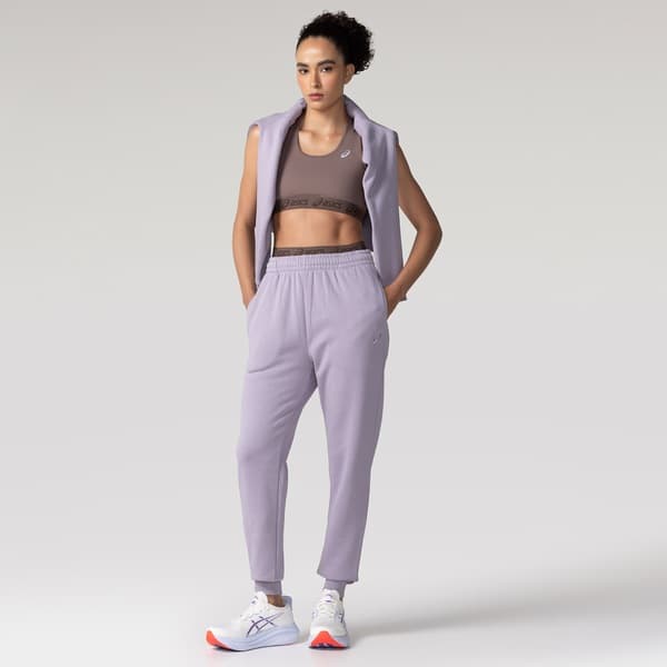 Calça Moletom ASICS Jogger Com Fleece Feminino