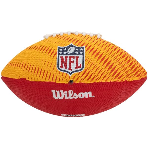 Bola de Futebol Americano Wilson NFL Team Tailgate JR Kansas Chiefs