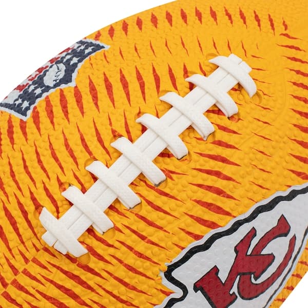 Bola de Futebol Americano Wilson NFL Team Tailgate JR Kansas Chiefs
