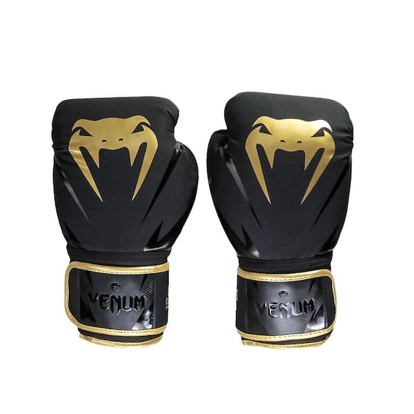 Kit Luvas de Boxe Venum New Impact Evo 12oz + Bandagem + Bocal