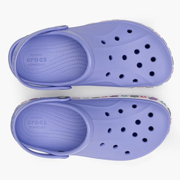 Sandália Infantil Crocs Bayaband Flower Clog