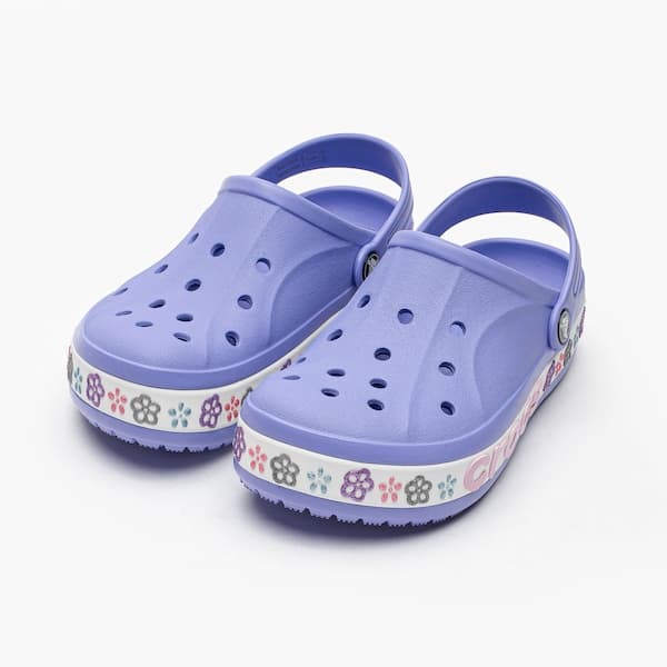 Sandália Infantil Crocs Bayaband Flower Clog