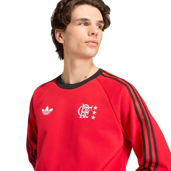 Blusão de Moletom Flamengo adidas Originals 26/27 Masculino