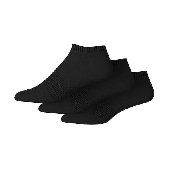Kit de Meias adidas de Cano Baixo Essentials com Amortecimento - 3 Pares