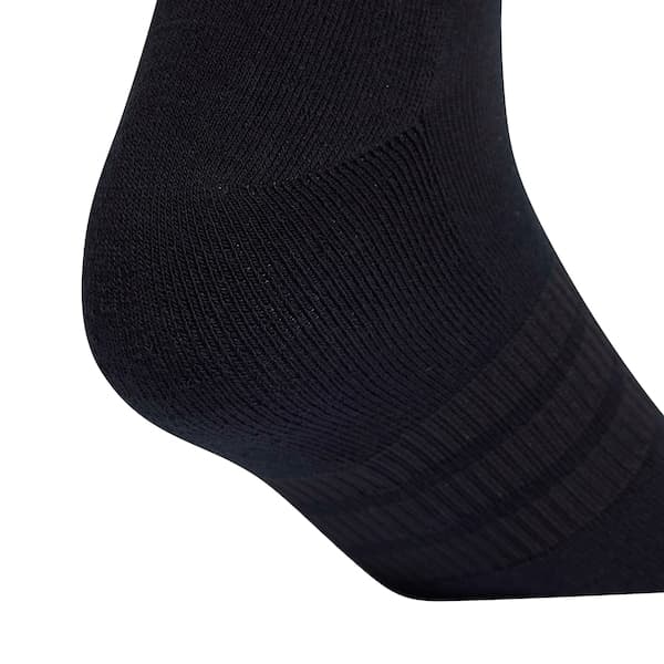 Kit de Meias adidas de Cano Baixo Essentials com Amortecimento - 3 Pares