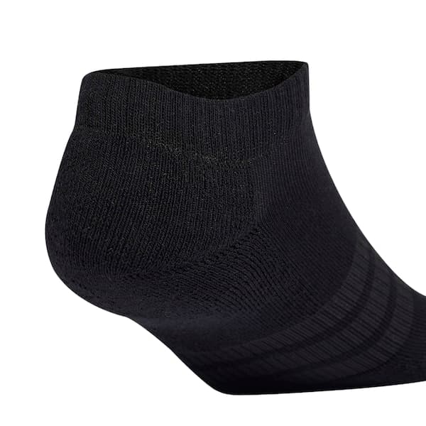 Kit de Meias adidas de Cano Baixo Essentials com Amortecimento - 3 Pares