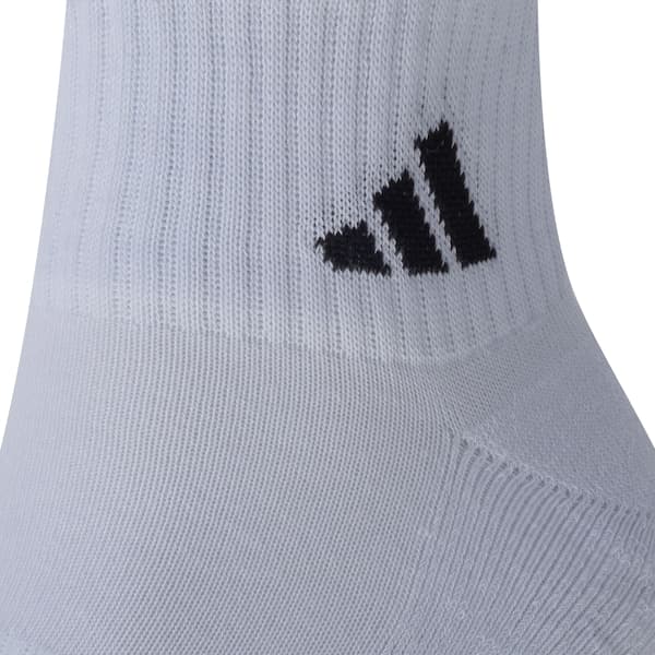 Kit de Meia adidas Sportswear Essentials Ankle com 3 Pares