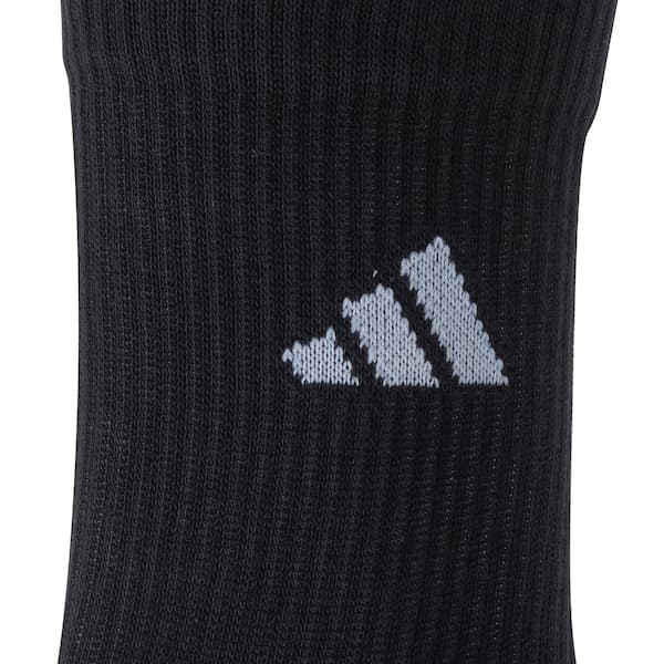 Kit de Meia adidas Sportswear Três Listras Essentials Crew com 3 Pares