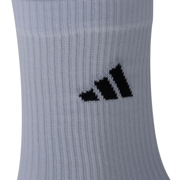 Kit de Meia adidas Sportswear Três Listras Essentials Crew com 3 Pares