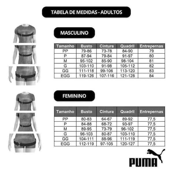 Sunga Adulto Puma Lateral Larga