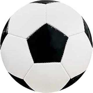 Bola Futebol Campo Clássica Costurada Preto E Branco