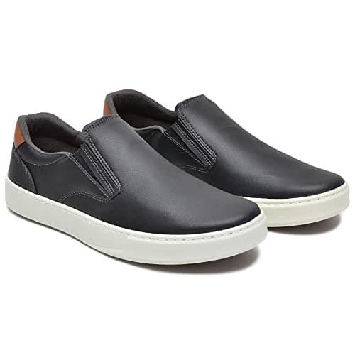 Sapatenis Masculino Confort Slip On Ultra Conforto - Preto/39