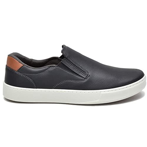 Sapatenis Masculino Confort Slip On Ultra Conforto - Preto/39