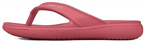 Chinelo rosa escuro Boaonda Mobi, com logo, tamanho 39, estilo flip-flop.