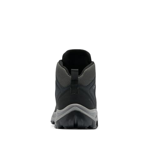 Columbia Bota masculina impermeável Transverse Hike, Aço preto/cinza ti, 41