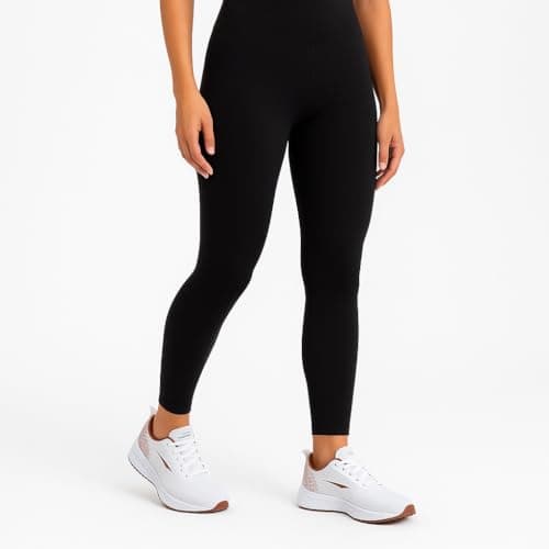 Tênis de corrida e caminhada feminino branco e marrom tamanho 37