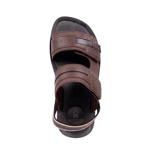 Sandália Sandrini Neoslide Masculina Casual Confortável Leve (Café, BR, Adulto, Numérico, 41)