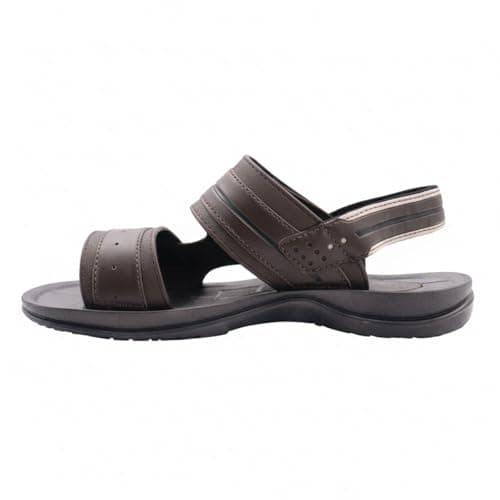 Sandália Sandrini Neoslide Masculina Casual Confortável Leve (Café, BR, Adulto, Numérico, 41)