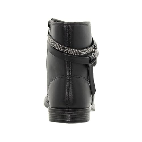 Bota Cano Curto Beira Rio Napa Estonia Salto Baixo - Confortável Leve e Uso no Dia a Dia (Preto, Bota, BR, Adulto, Numérico, 36)