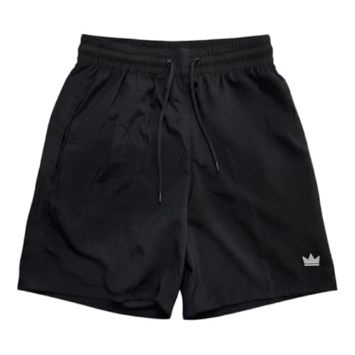 Bermuda Shorts Academia Masculina Rei do Esporte Treino Esportiva (BR, Alfa, GG, Regular, Regular, Preto)