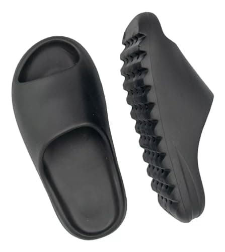 Chinelo masculino preto Luiza Paula Nuvem Original Slide em EVA.